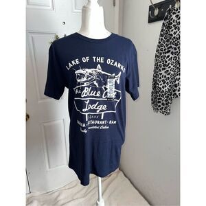 Ozark Blue Cat Lodge Tee (Med)
